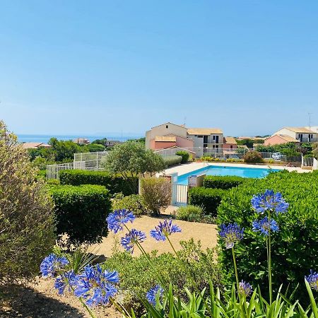Appartement Proche Mer Avec Piscine Et Parking Fleury  Bagian luar foto