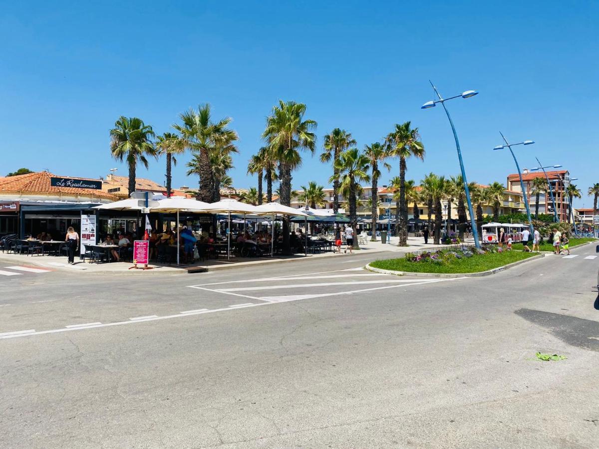Appartement Proche Mer Avec Piscine Et Parking Fleury  Bagian luar foto
